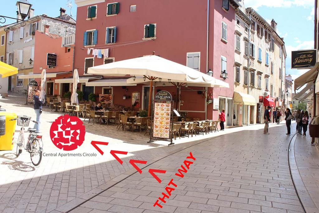 Central Apartments Circolo Rovinj Exteriér fotografie